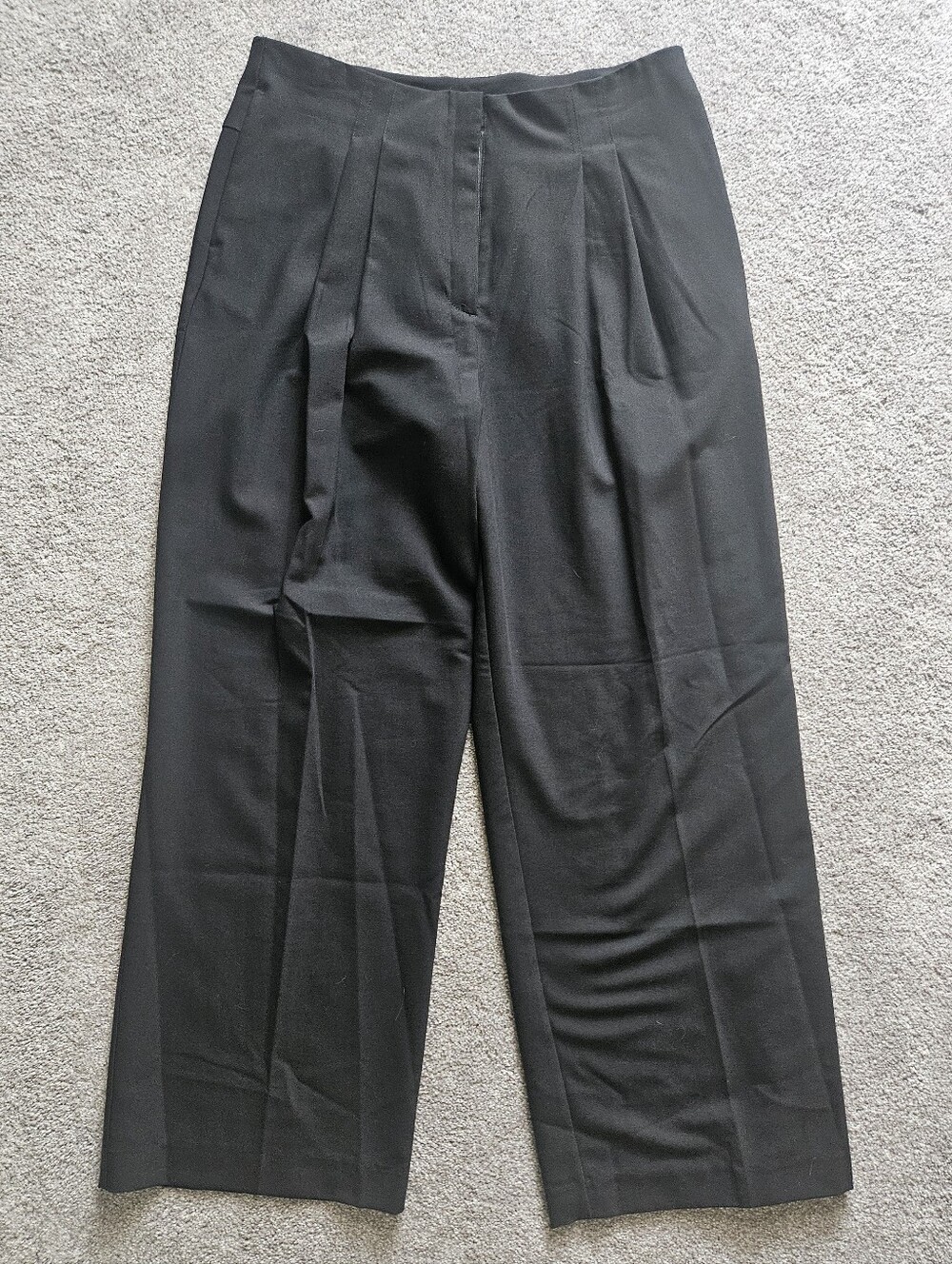 Adrianna Papell Black Pleated Women's Dress Pants